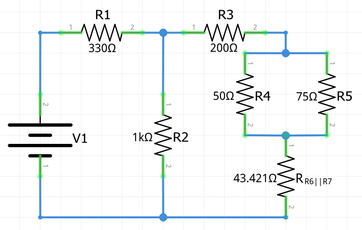 Reducción circuito mixto procedimiento