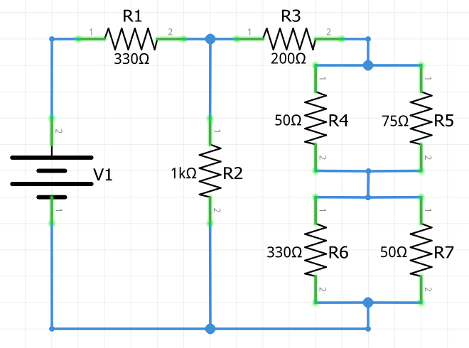 Ejemplo resuelto paso a paso de circuito mixto con resistencias