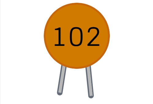 capacitor 102 valor