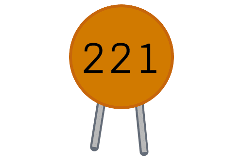 capacitor 221 valor