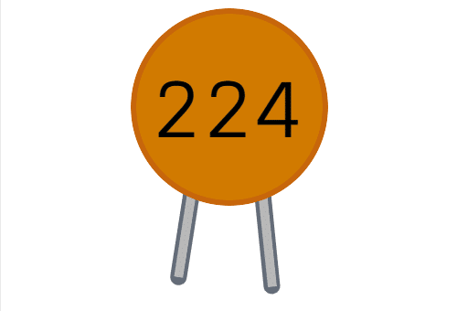 capacitor 224 valor