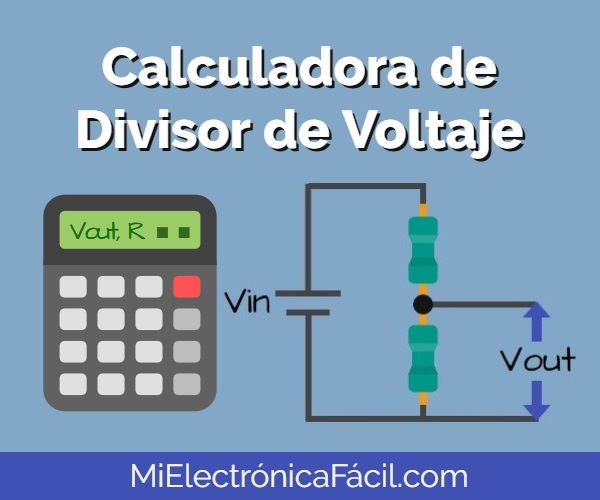 Calculadora de Divisor de Voltaje Online