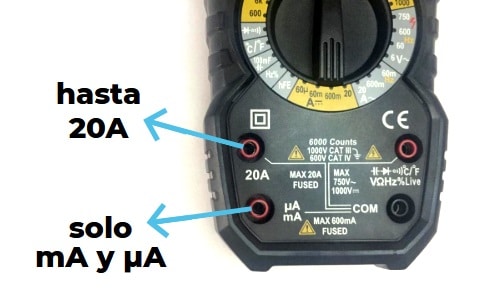 ▷ medir corriente AC DC con un multímetro? (pasos)