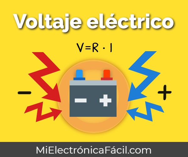 Voltaje eléctrico. Definición, fórmula y ejemplos