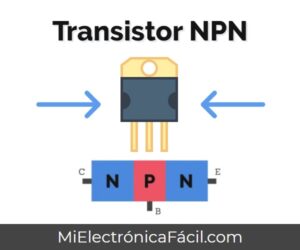 Transistor NPN, estructura y aplicaciones